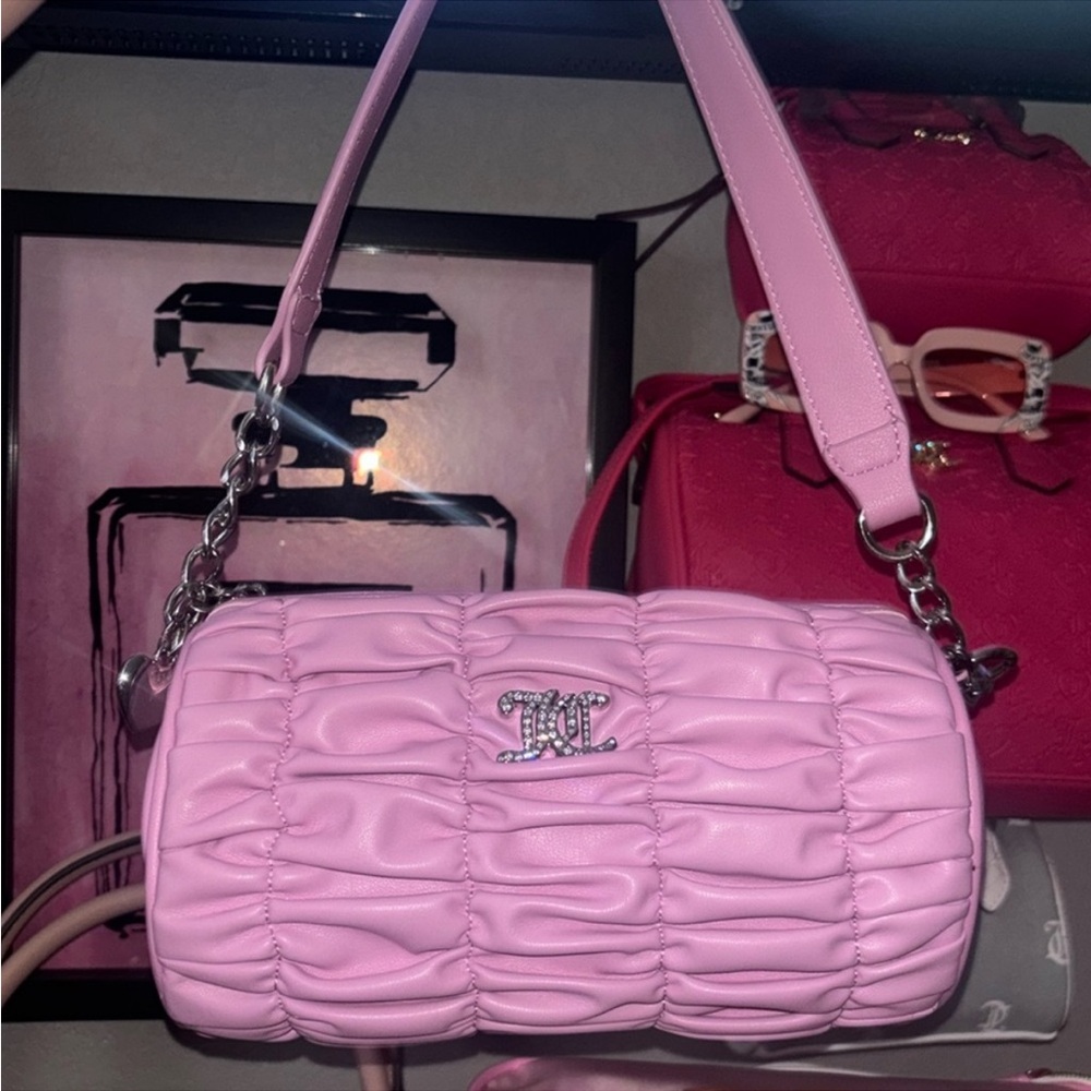 Juicy couture purple barrel bag
